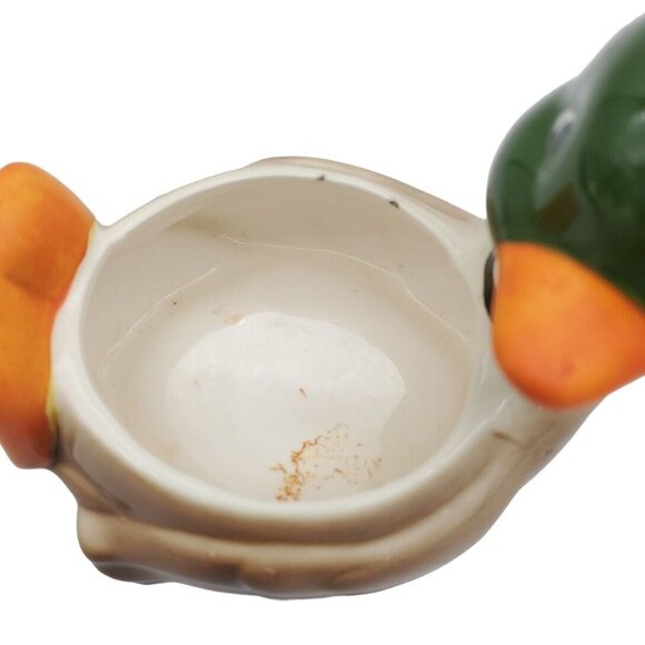 Josef Vintage Mallard Duck Planter Soap Trinket Dish‎ Ceramic Whimsical Vintage - Picture 2 of 7